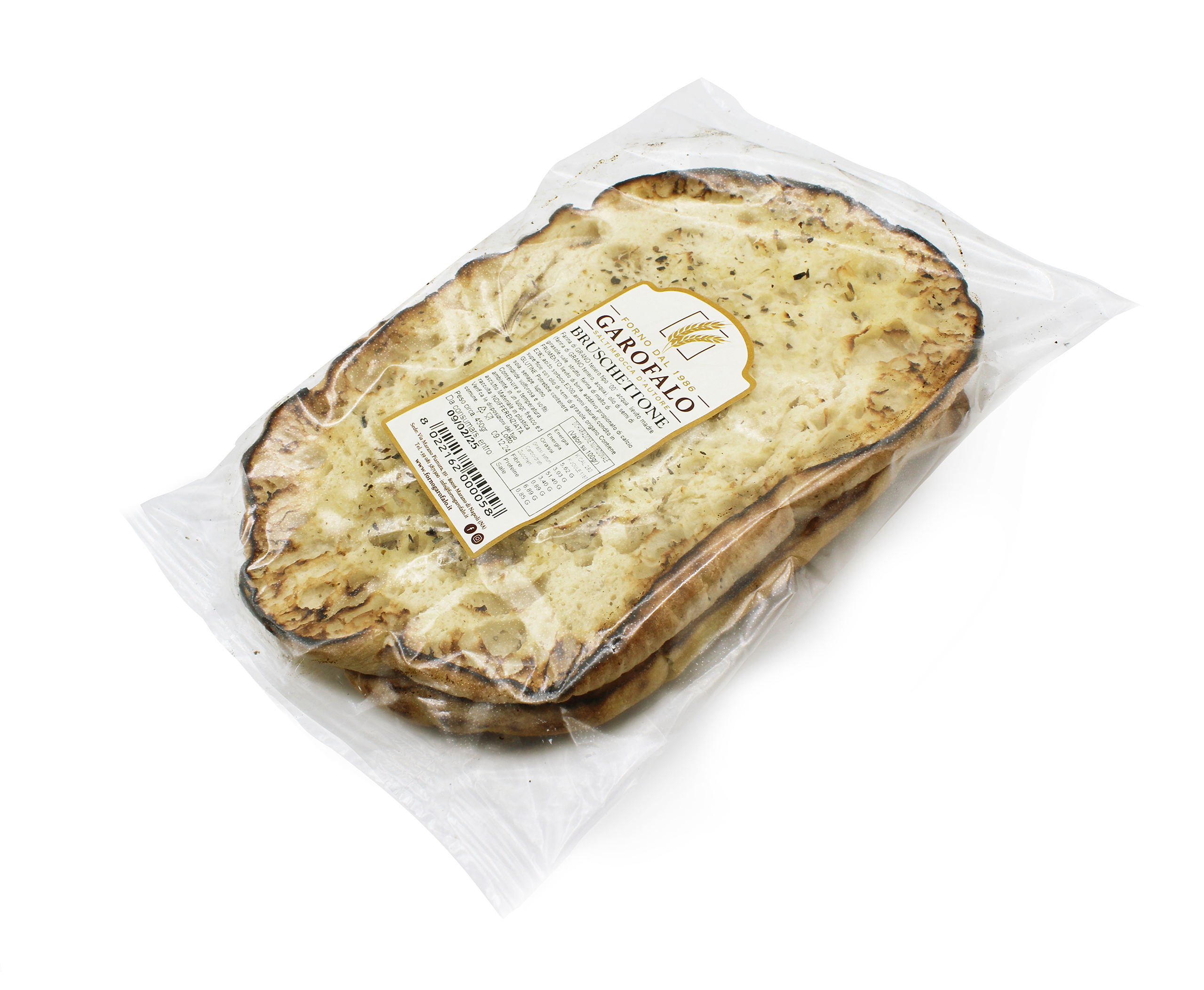 pacco di bruschette